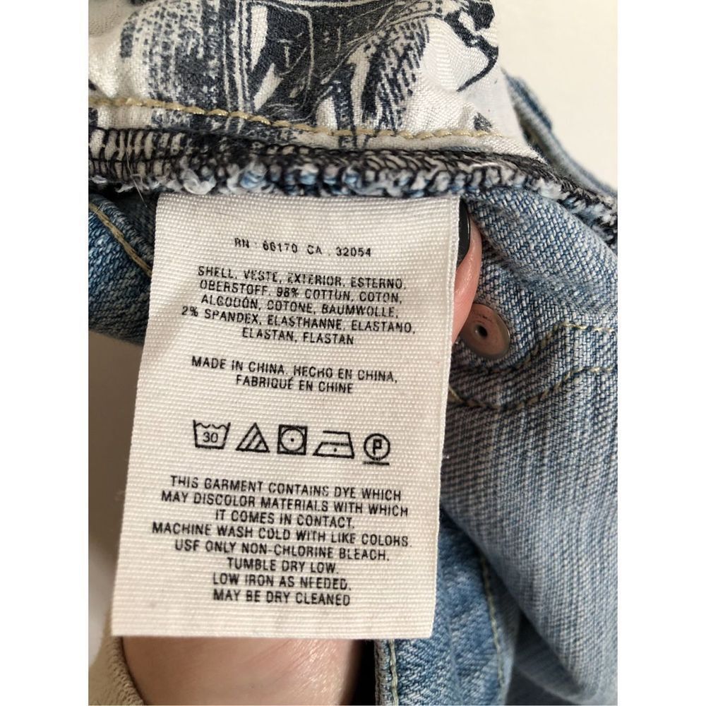 Pilcro and the Letterpress distressed em jeans size 32/33 - Picture 11 of 12